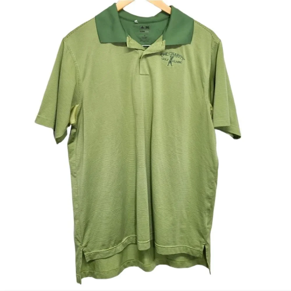 Adidas Climacool D&E Charity Green‎ Golf Classic Size Medium